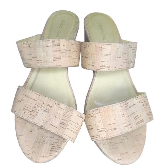 Chocolat Blu Yael Cork Wedge, Womens 8.5 - Picture 4 of 12